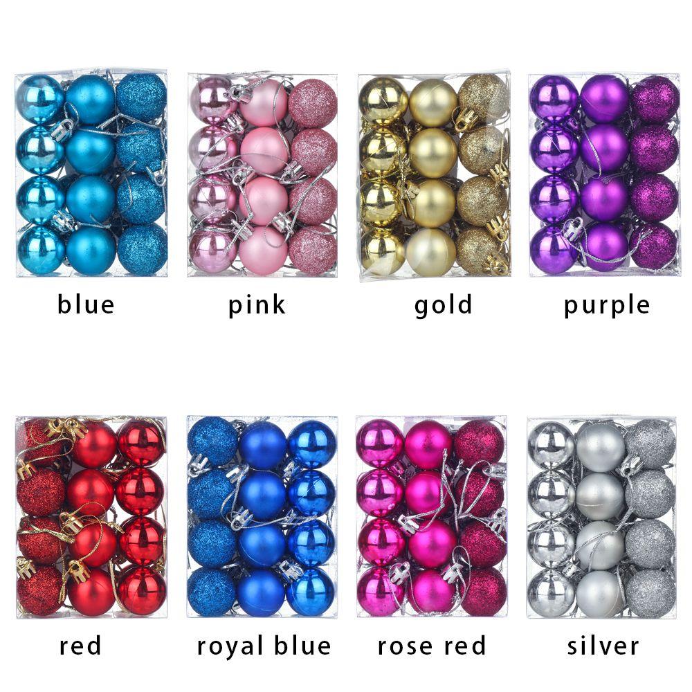 Small Bauble Hanging Tree Pendants Christmas Tree Decoration Christmas Tree Balls Christmas Ball