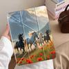 Стадо лошадей в чехле-планшете для iPad Pro 11-го 10-го 9-го 8-го 7-го 12,9 дюйма Mini 6 7 Air 4 5 M3 M2 1 2 M4 11-дюймового Pro 2025 Держатель