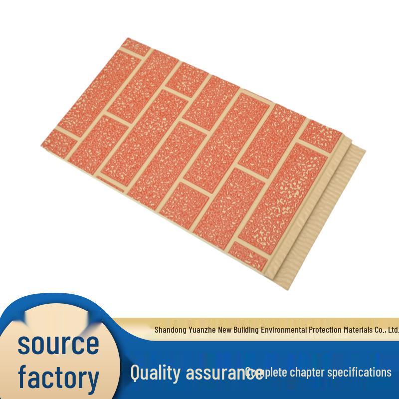 Polyurethane Metal Insulation & Decorative Board: Fireproof & Flame Retardant for Interior/Exterior Walls and Light Steel Villas