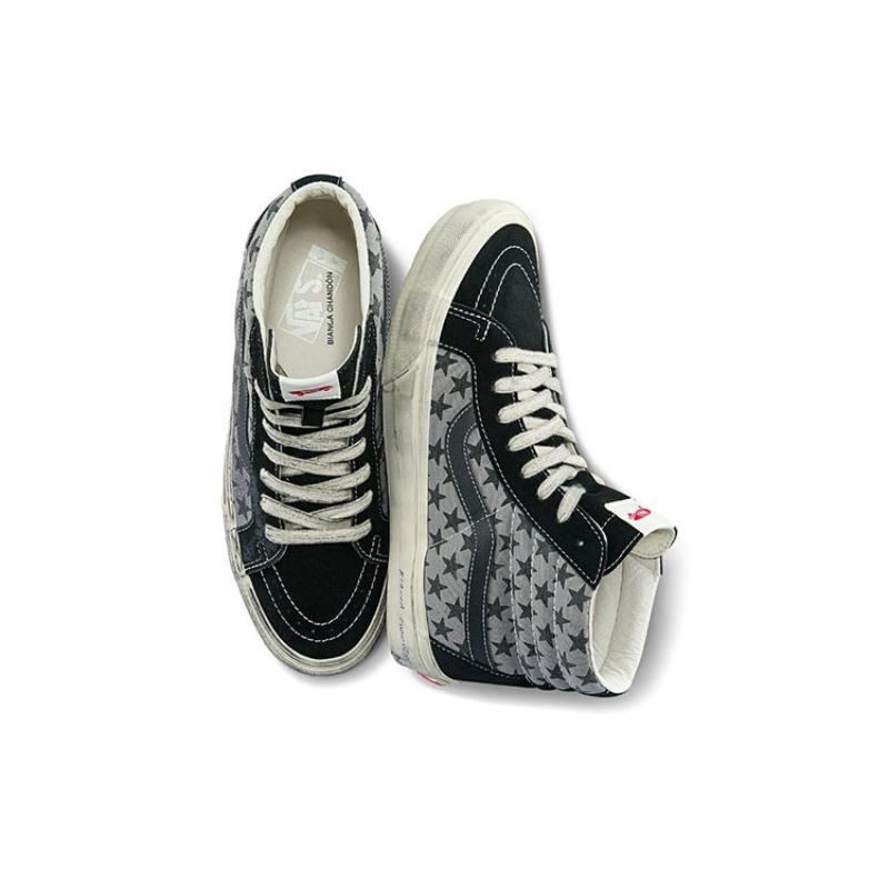 Vans Vault Og Sk8 Hi Reissue Lx Bianca Chandon Черный Серый Белый Vans VN0A4BVH82Q
