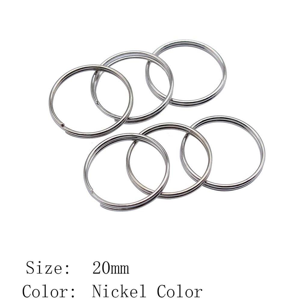 NewArrivals Jewelry Findings And Components 20mm Key Ring 5 Sizes 6 Colors Accessories Parts Items Accessories Man