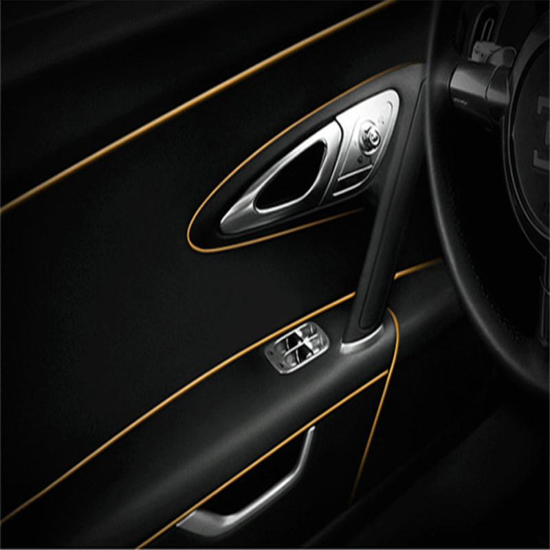 3M Мягкий клей хромировал полосу отделки двери автомобиля на устойчивых к трению универсальных автомобильных аксессуарах для интерьера