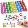 10/20/60pcs Mini Hatching Dinosaur Egg Toy Colorful Cracked Eggs Children Funny Toys Festival Party Favors Gifts for Kids TMZ