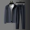 Men's Casual Sportswear Suit Jacket + Pants Two-piece Sports Suit