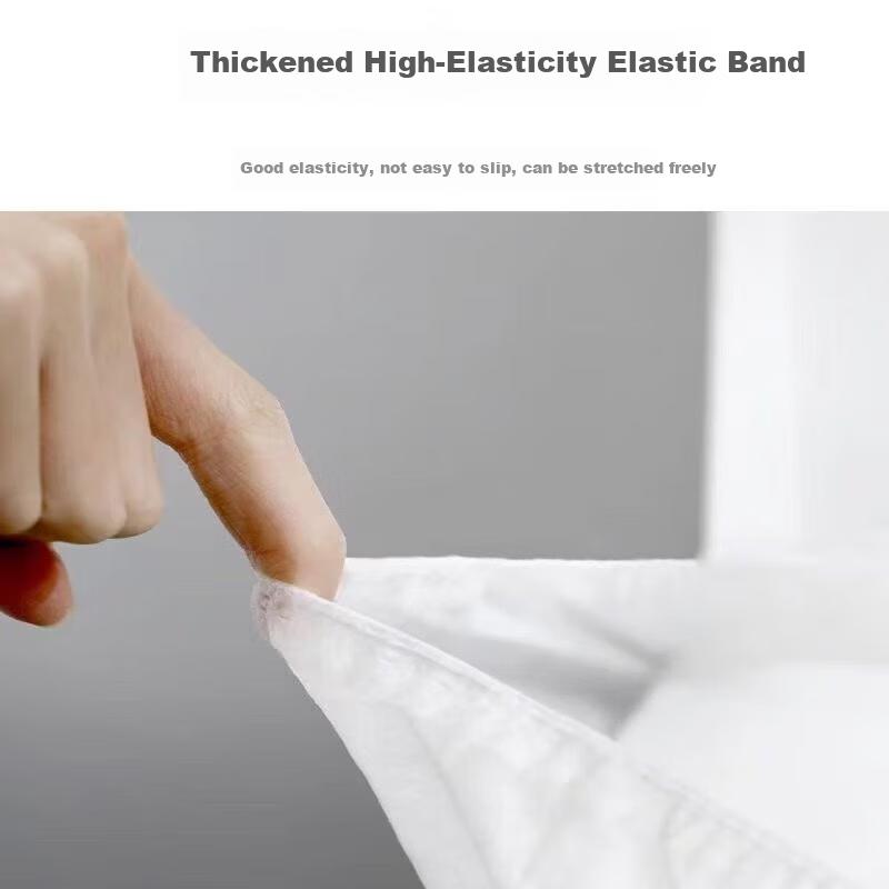 Jiebanlv Disposable Toilet Seat Covers Double-Layer Extra Large Thick Non-Woven Fabric Toilet Seat Covers 30 Pieces