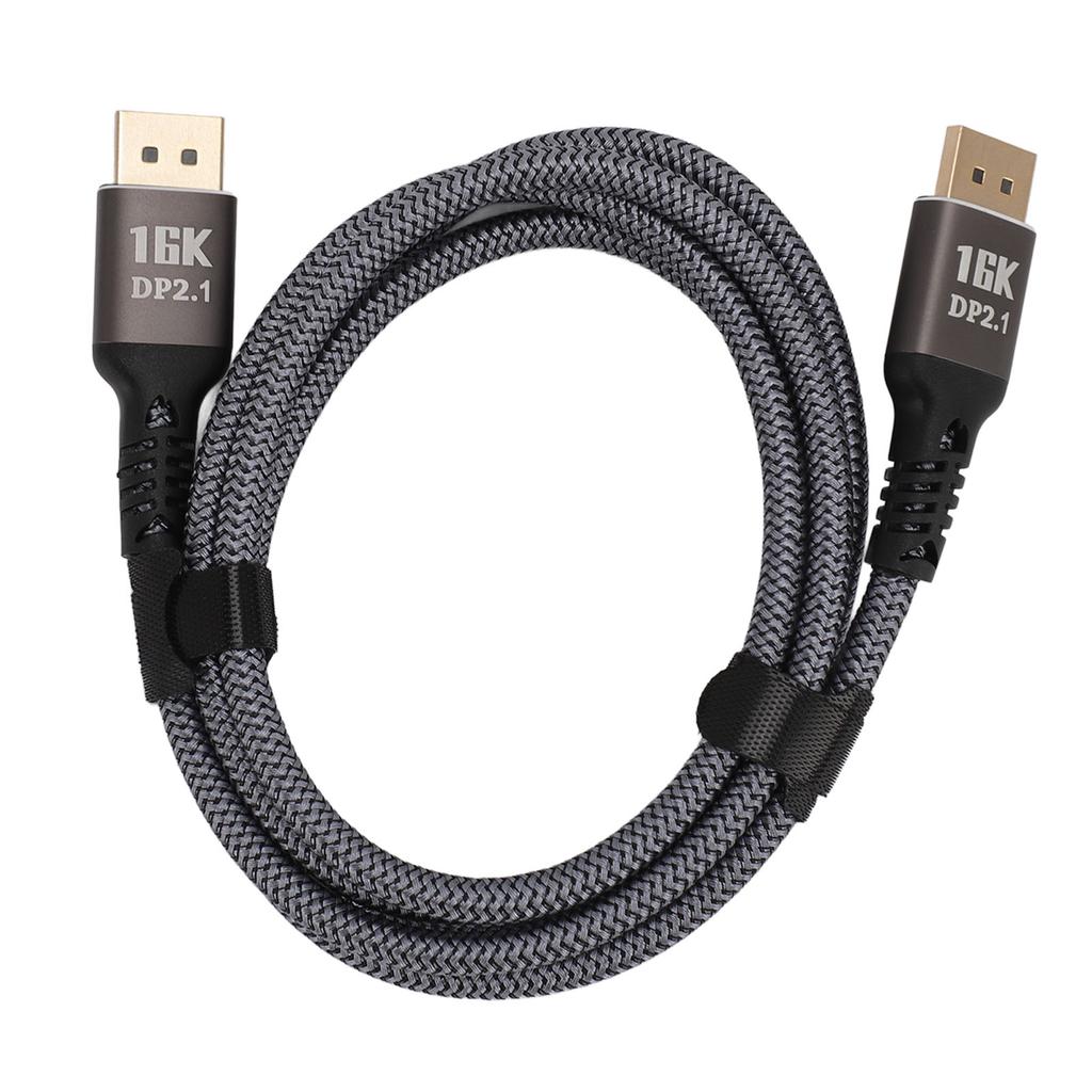 Кабель DisplayPort 2.1 16K 30 Гц 40 Гбит/с 3D Dynamic HDR Кабель DisplayPort «папа-папа» для FreeSync