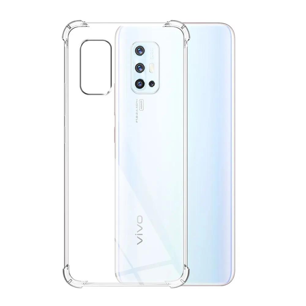 For Vivo V17 Case Clear Silicone Soft Phone Case For Vivo V19 Neo V19 IND Transparent Shockproof Airbag TPU Protect Back Cover