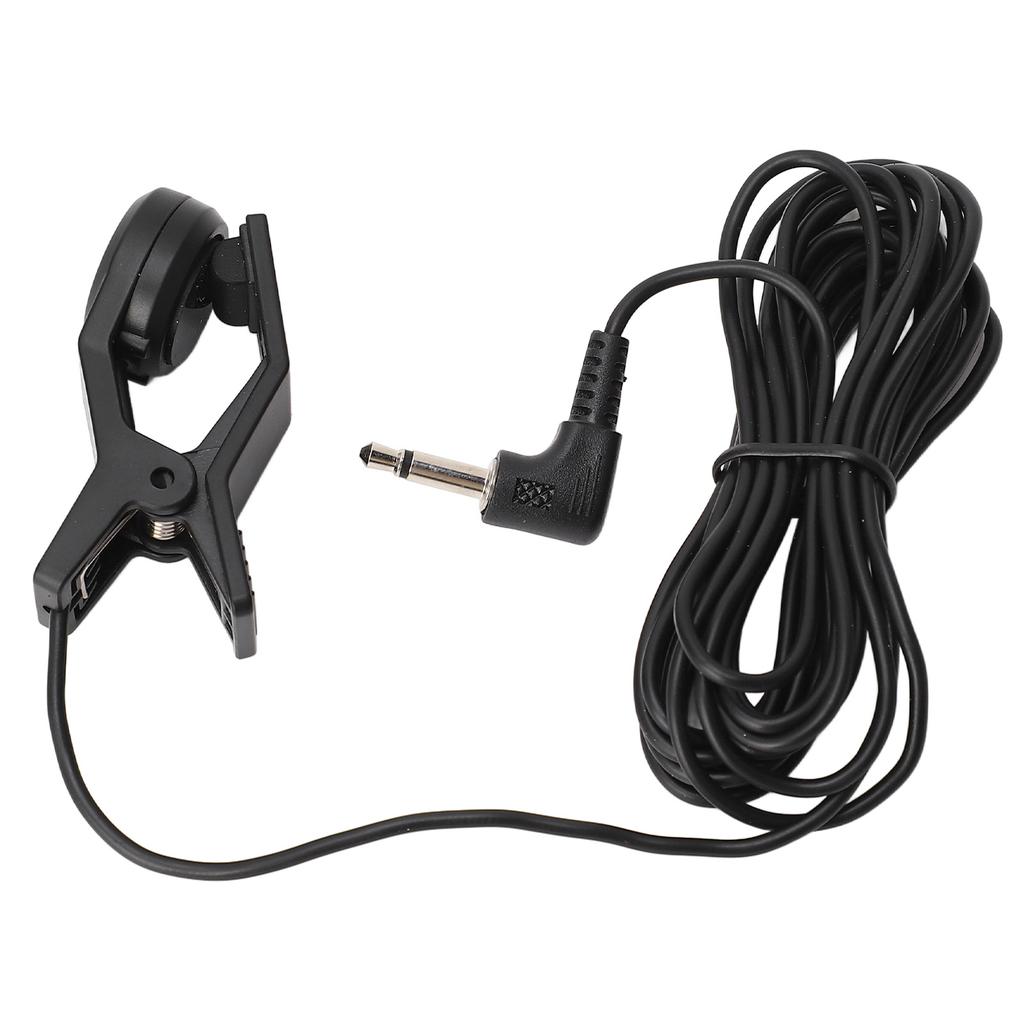 Clip On Pickup Contact Microphone 3.5mm Plug Universal Portable Musical Instrument Pickup for Trumpet Guitar Violin