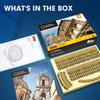ASSYME Cubic Fan 3D Puzzle Craft Kit No Glue or Tools Required Colosseum DS0976h - -