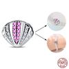 925 Silver Double Lucky Clover Guardian Lotus Flat Beads Fit Qikaola 925 Bracelets Fine DIY Jewelry For Women