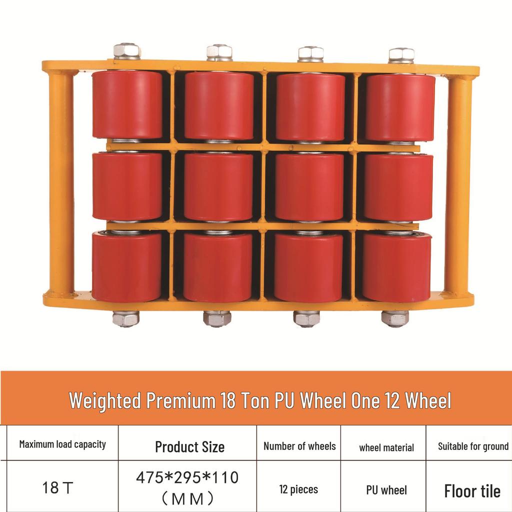Universal 6-Ton Transport and Turning Vehicle for Heavy Objects