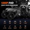 Dropshipping Price GTMEDIA 1080P Night Vision Binoculars 7 Levels 850nm Light  5X Zoom 300M in Dark View  Night Vision Goggle
