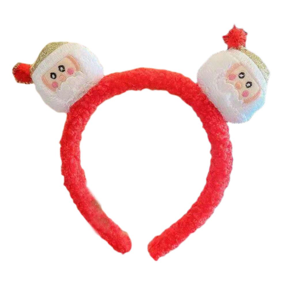 Elk Headband Santa Claus Hairband Christmas Snowman-Santa Claus