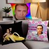 Funny Emoticons N-Nicolas C-Cage Pillow Case Office Cushions Suitable For Sofa Car Bedroom Decorative Cushion Cover