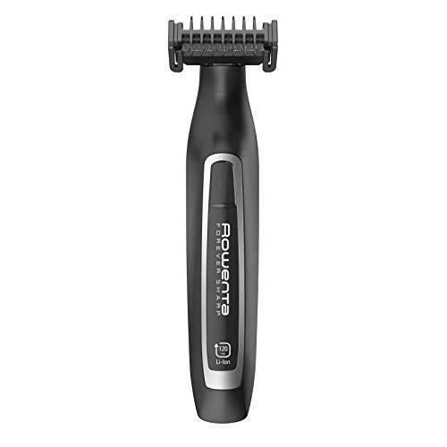 Tondeuse Barbe 3 en 1 ROWENTA FOREVER SHARP - Tête amovible - Autonomie 120 min - Wet & Dry - Noir