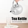 20cm/7.9in Stainless Steel Teapot Removable Infuser Water Kettle Loose Leaf Teapot  Kitchen