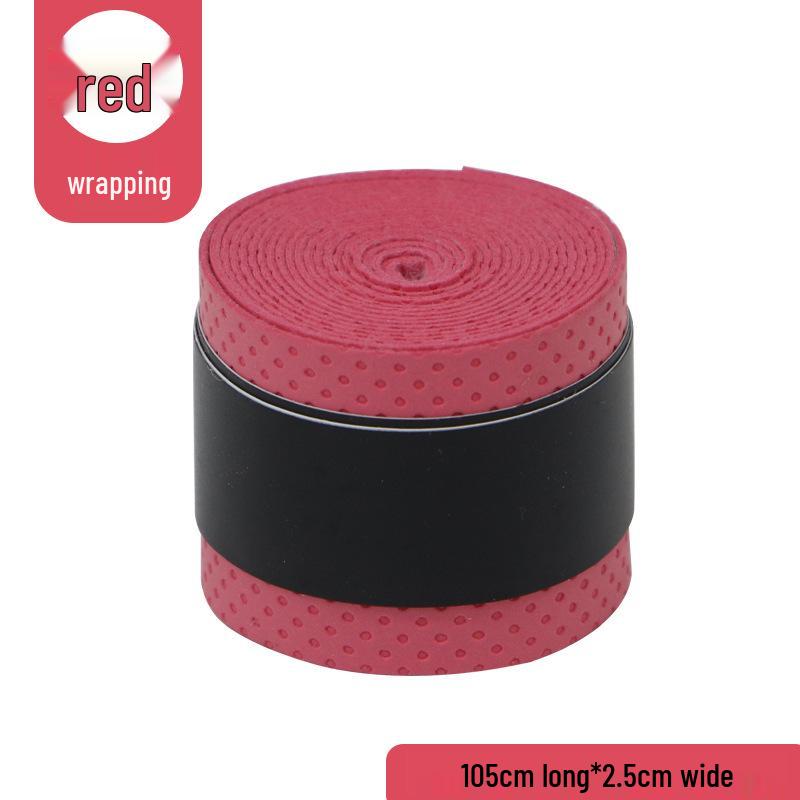 Бадминтонная ракетка Противоскользящая Впитывающая пот обмотка с тисненым ямочным дизайном