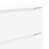 Storage Cabinet White 80 x 31 x 81 cm Particleboard
