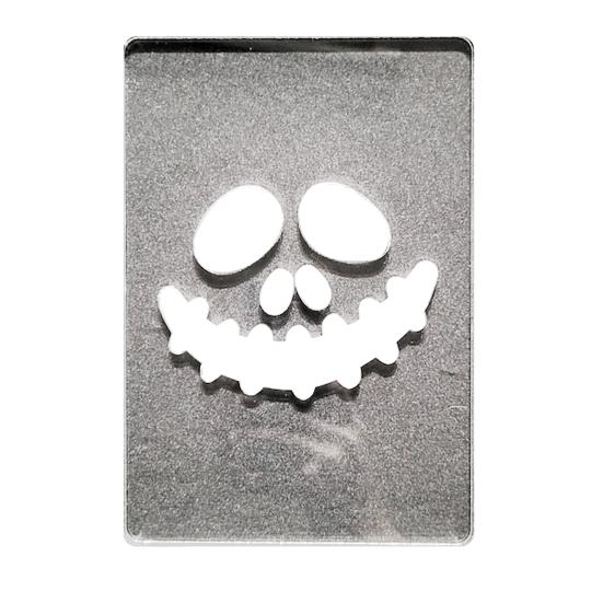 Halloween Pumpkin Face Stencils Decorative Painting Stencils Reusable Acrylic Drawing Template for DIY Pumpkin Carving Wood Wall Art Decor