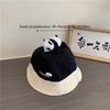 New Cute Panda Bucket Hat Baby Boys Girls Fisherman Cap Children Outdoor Sun Hat for Toddler