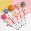 Rope Phone Charm Girl Gifts Fluffy Phone Strap Fur Ball Lanyards Smart Phone Strap Phone Pendant