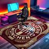 Custom Name Personalized FC Bayern Munich Print Carpet, Versatile Home Decor Rug, for Playroom, Apartment, Balcony, Entryway, Hallway Gift