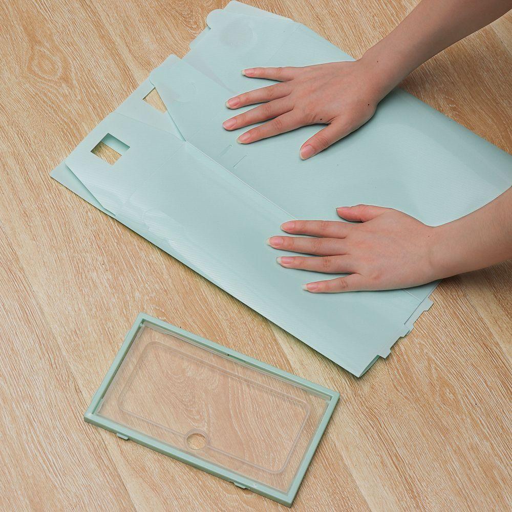 Прозрачный пластиковый короб для обуви из ПП, пылезащитный органайзер для хранения обуви для организации дома