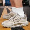 Модная нишевая дизайнерская повседневная спортивная обувь с низким верхом для мужчин 2025 Осень Новая мода Универсальные сетчатые дышащие удобные массивные кроссовки
