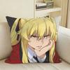 Compulsive Gambler Mary Saotome Square Sofa Pillow Cover Solid Color Living Room Home Decor Cushion Case