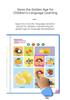 Children's English Learning Sound Book - Interactive Early Education Toy