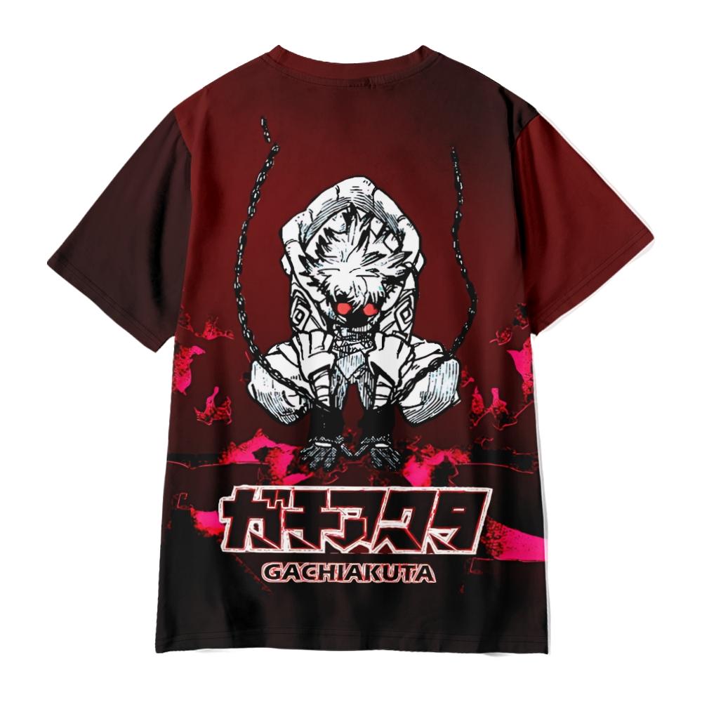 New Summer Women Men's Short Sleeve GACHIAKUTA Tshirts Fitness Clothing New Men Tee Shirt Cosplay T-Shirts