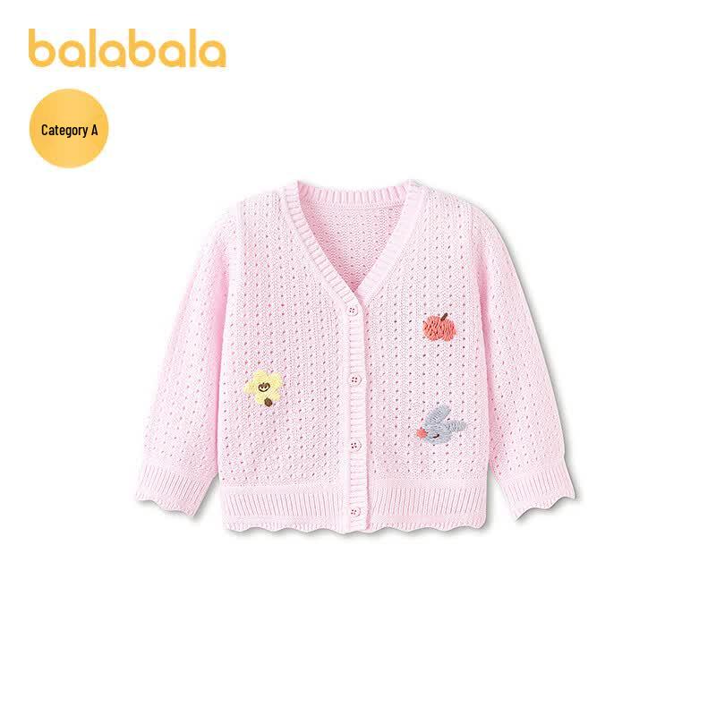 Модный вязаный кардиган для девочек Balabala