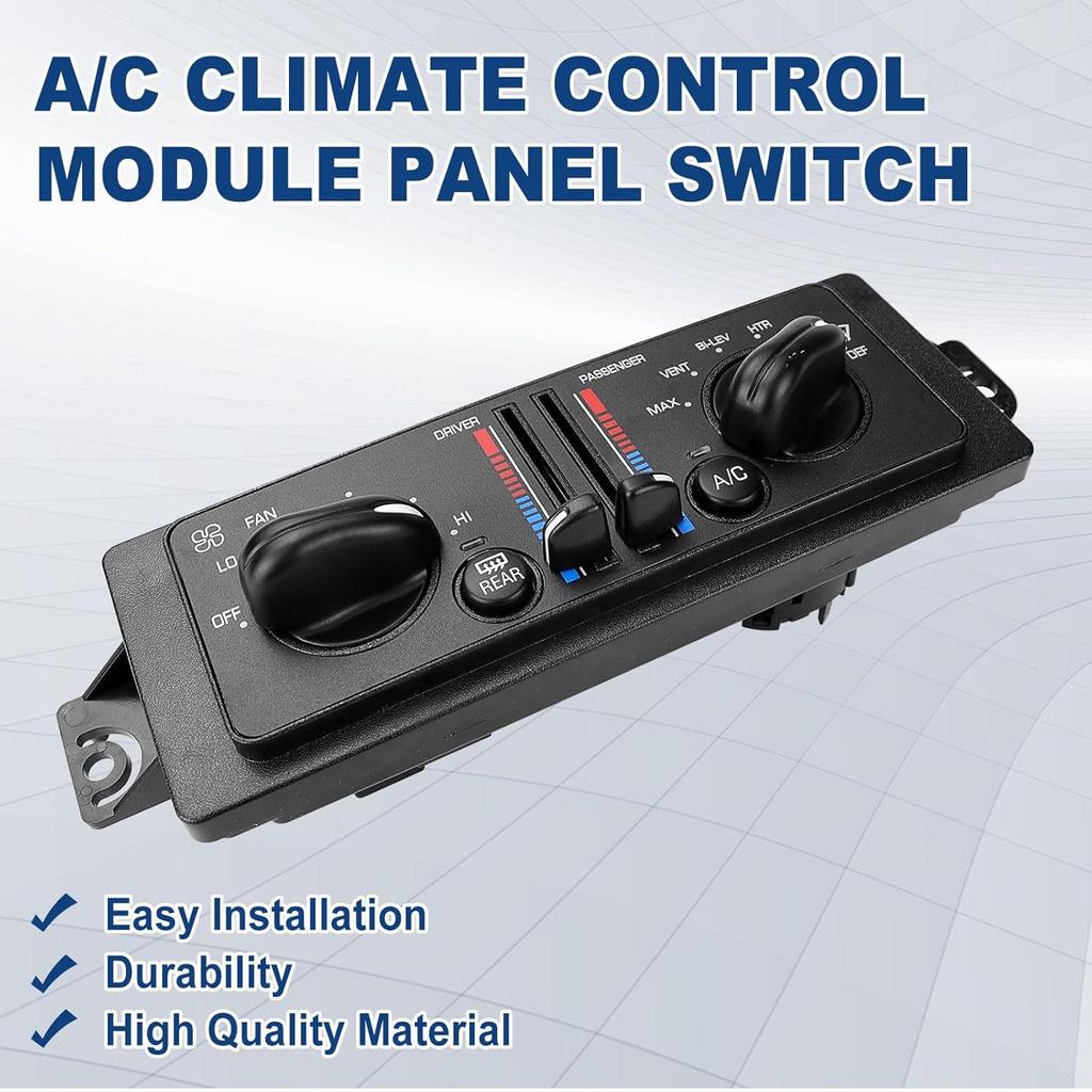 Compatible Buick Century/Regal AC Heater Control Switch 599-199 10308120