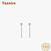 Tancise 925 Sterling Silver Zircon Earrings Drop Earrings For Women Wedding Party Gifts