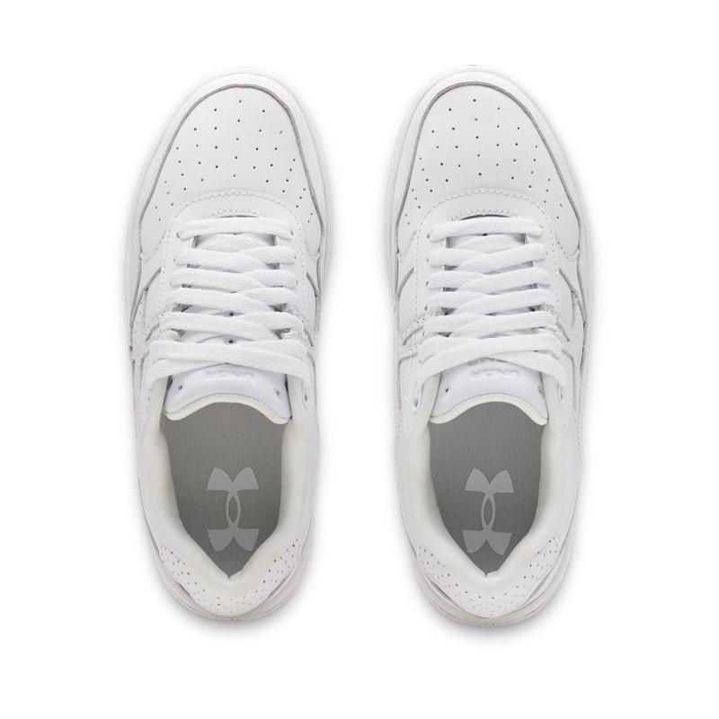 Under Armour UA Court 96 Спортивные Универсальные Модные Прочные Низкие Повседневные Кроссовки Женские Белый 6011310-100