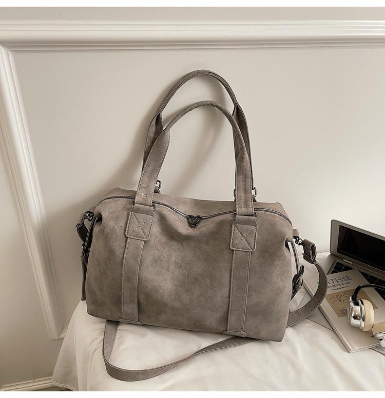 Повседневная дорожная сумка-тоут большой вместимости женская 2025 новая модная ретро-сумка через плечо