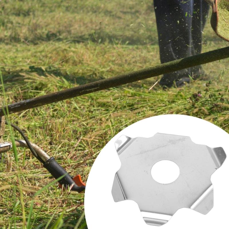Durable Stainless Steel Weeds Trimmer Blades Grass Trimmer Head Helper To Prevent Tangling Enhances Mower Performances