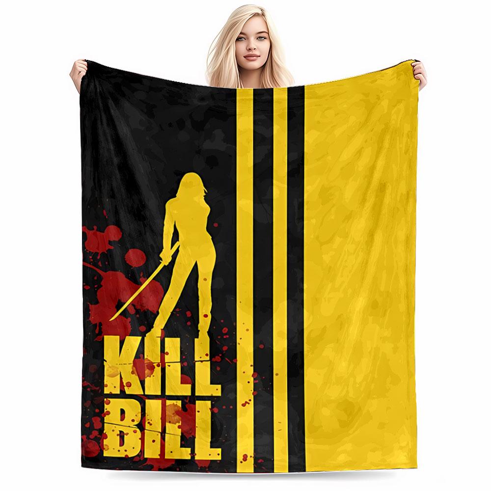 Kill Bill Inspired Blanket for all seasons blanket lunch break throw gift