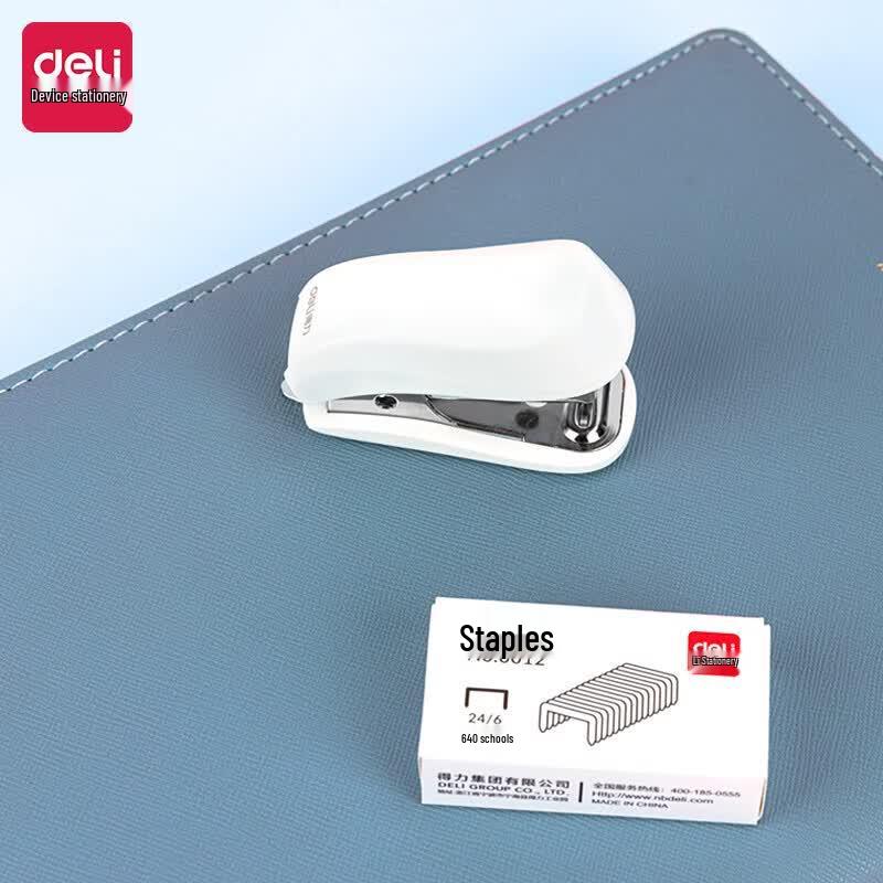 Deli 0255 Mini Stapler Set