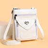 Mobile Phone Bag Women's Soft Leather Small Bag Shoulder Crossbody Bag Outdoor Coin Purse