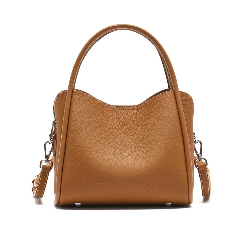 Сумка-тоут, вместительная, из натуральной кожи, ретро, сумка на одно плечо, женская сумка Niche Design