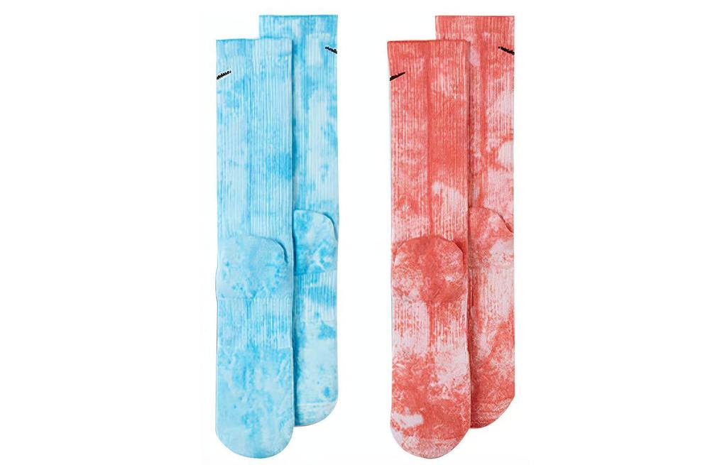 Nike Носки с манжетой Унисекс Синий/Красный Для пары DM3407-902