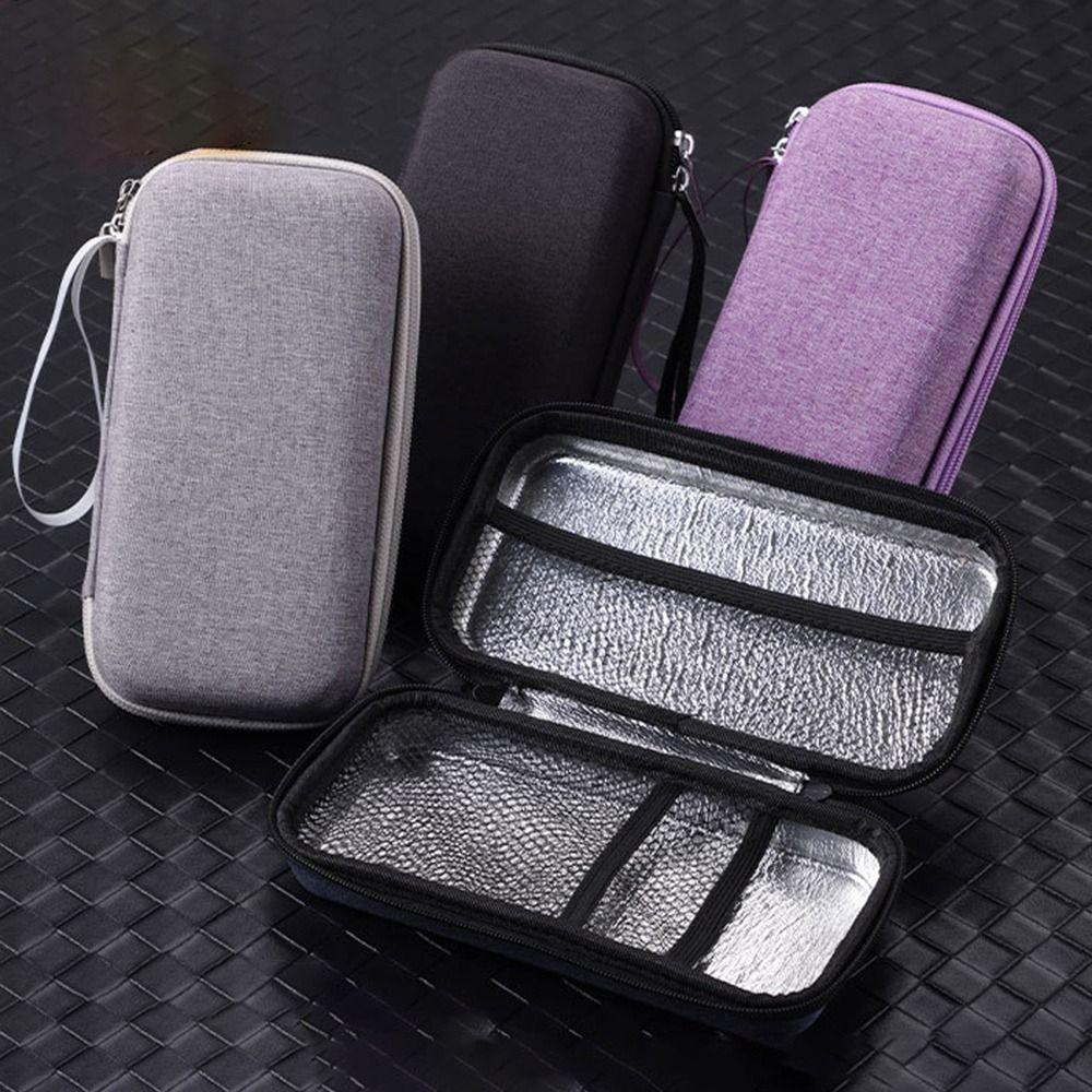 Водонепроницаемая сумка-холодильник для инсулина EVA Glaciated Cold Storage Bag Travel Cooler для диабетиков