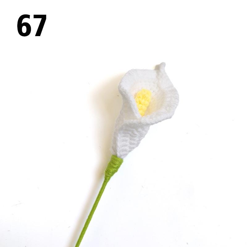 Подарок на День Учителя Подсолнух Вязаный Цветок Вязаный Цветок Ручной Работы Букет Домашний