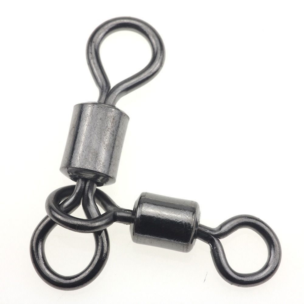 Sea Boat Swivels Triangle Joint Fishingline Connector Fishing Swivel Rolling Fishing Connector