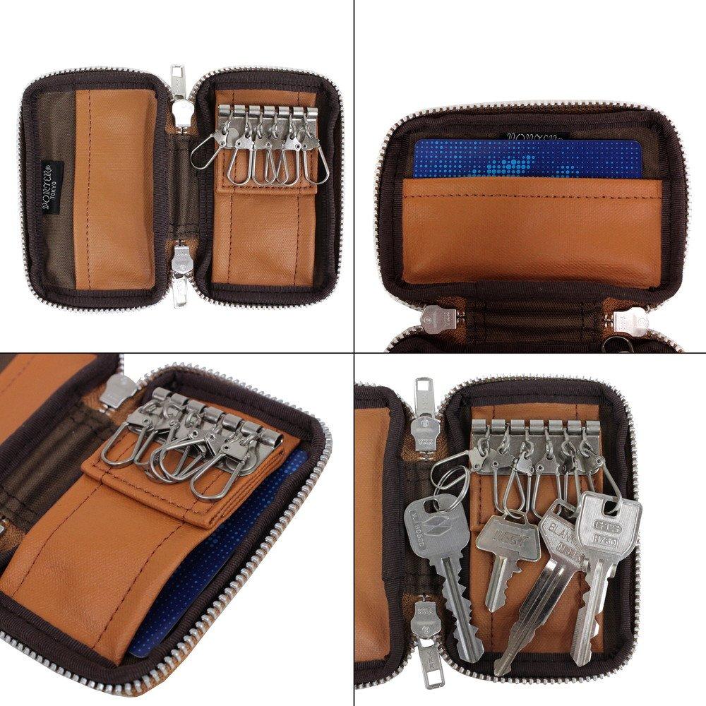 Чехол для ключей Yoshida Bag Porter Cotton с вместимостью черного цвета [СВОБОДНЫЙ СТИЛЬ] 707-07177 1.