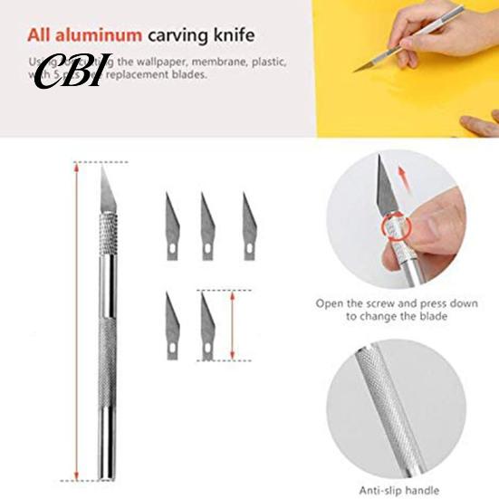 Automotive Window Tint Tools 11Pcs Pro Vinyl Wrap Applicator Tool Kit with Felt Squeegees Precision Cutting Knife Vehicle Decal Smoothing Scraper