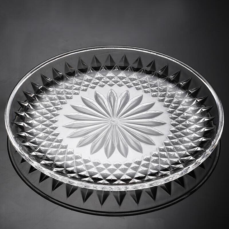 Jingqingfu Transparent Acrylic Drop-Resistant Serving Plate