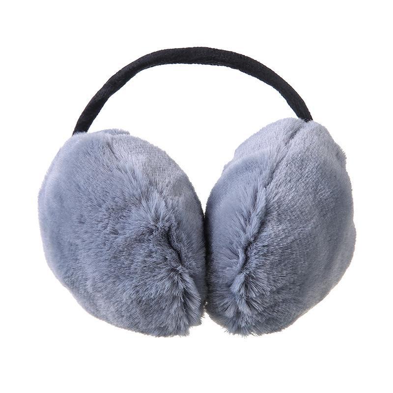Корейский стиль плюшевые складные зимние наушники для женщин