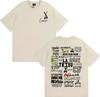 Summer Singer Camilo La Tribu Album Letter Printed Tshirt Mens Fashion Retro Gothic Tshirt High Quality 100 Cotton Tshirt